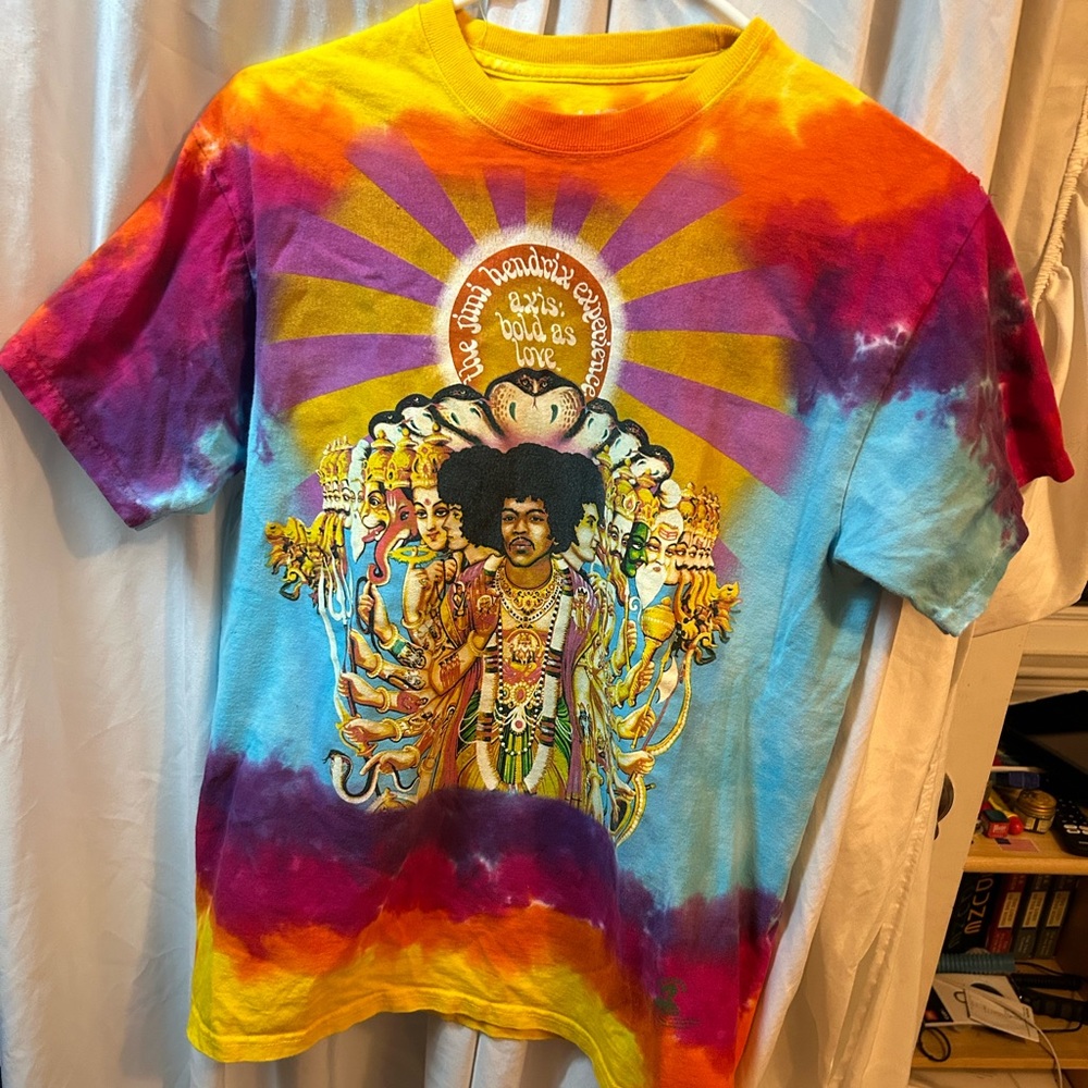Men’s Medium Jimi Hendrix Axis Bold as Love T-Shirt